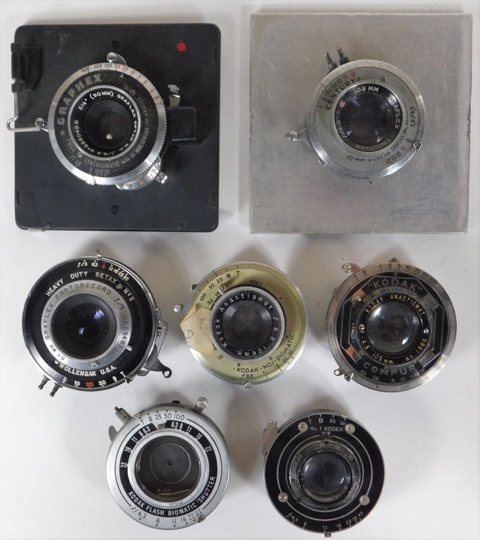 LOT OF 10 KODAK AND GRAFLEX