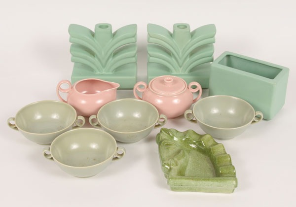 Lot of 10 pieces Mid-Century Modern