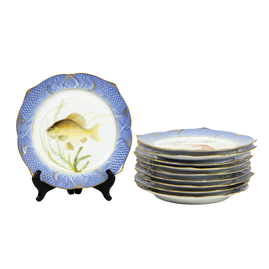 (LOT OF 10) ROYAL COPENHAGEN