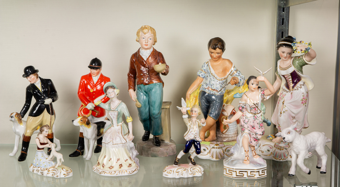 (LOT OF 10) ROYAL CROWN DERBY