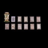 (LOT OF 10) STERLING MATCH COV