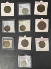 LOT OF 10 SWEDISH COINSGroupin