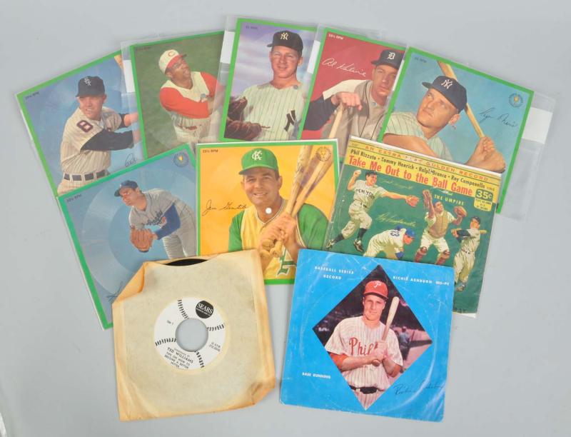 Lot of 10: Vintage Baseball