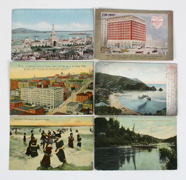 Lot of 100+ postcards from East and