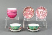 (LOT OF 11) CHINESE ENAMELED P