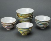 (LOT OF 11) CHINESE FAMILLE RO