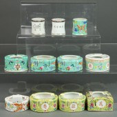 (LOT OF 11) CHINESE FAMILLE RO