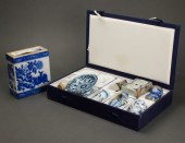 (LOT OF 11) CHINESE MOSTLY BLU