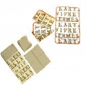 (LOT OF 11) HERMES COTTON TABL