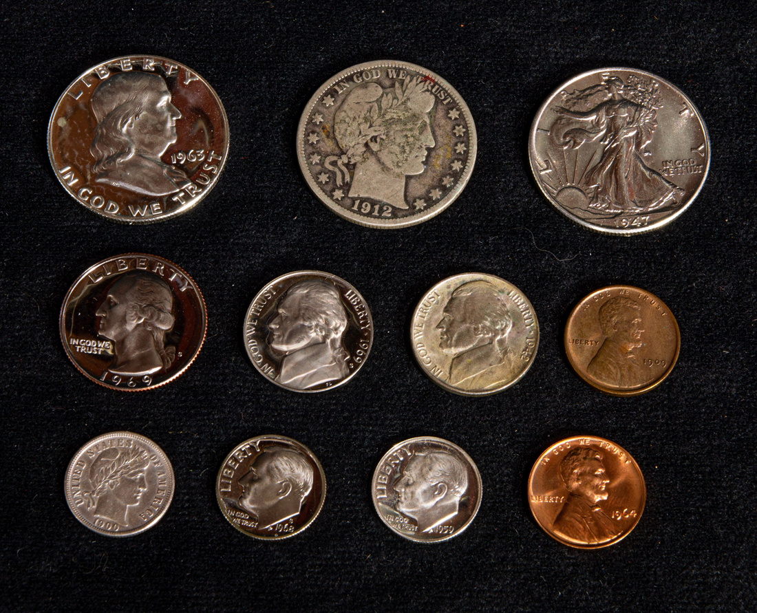 (LOT OF 11) US TYPE COINS (lot of