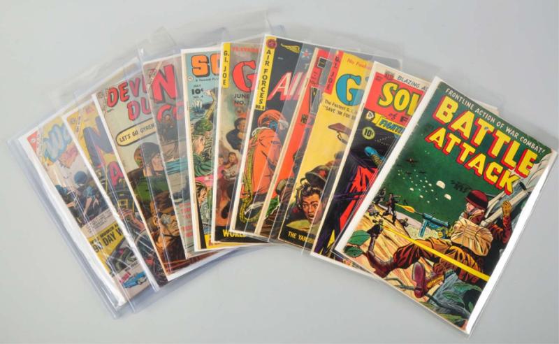 Lot of 11: War & Combat Themed
