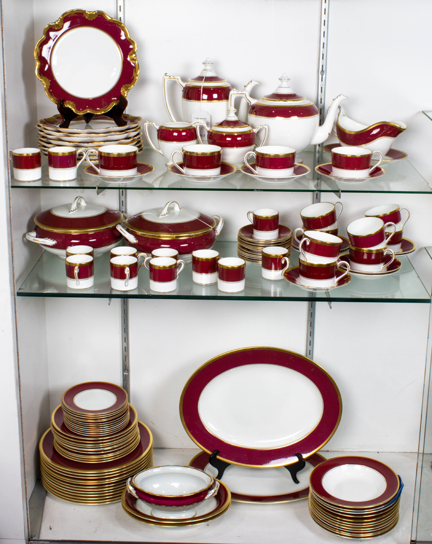 (LOT OF 116) COALPORT BONE CHINA