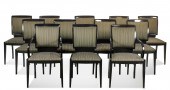 (LOT OF 12) A GROUP OF EBONIZE
