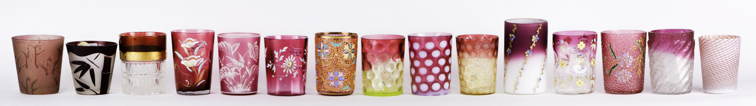 (LOT OF 12) ASSORTED ART GLASS