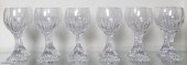 (LOT OF 12) BACCARAT MASSENA W