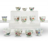 (LOT OF 12) CHINESE FAMILLE RO