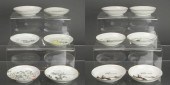 (LOT OF 12) CHINESE FAMILLE RO