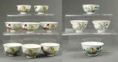 (LOT OF 12) CHINESE FAMILLE RO