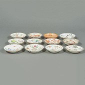 (LOT OF 12) CHINESE FAMILLE RO