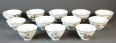 (LOT OF 12) CHINESE FAMILLE RO
