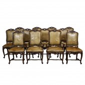 (LOT OF 12) FRENCH LOUIS XV ST