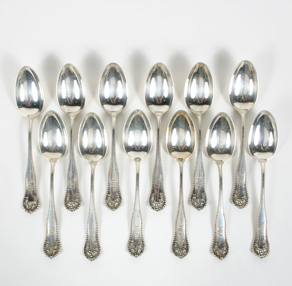 Lot of 12 Gorham sterling silver
