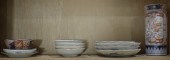 (LOT OF 12) JAPANESE IMARI WAR