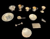 LOT OF 12 STERLING ITEMS2 hand