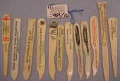 Lot of 12 vintage advertising
