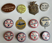 LOT OF 12 VINTAGE WWII SUN SHI