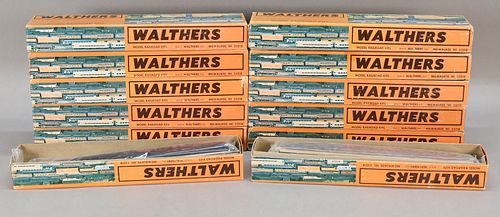 LOT OF 12 WALTHERS MODEL TRAIN KITS