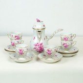 (LOT OF 13) HEREND PORCELAIN C