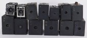 LOT OF 13 KODAK BROWNIE BOX CA
