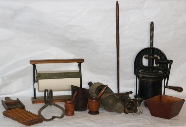 LOT OF 13 PIECES OF 19TH AND