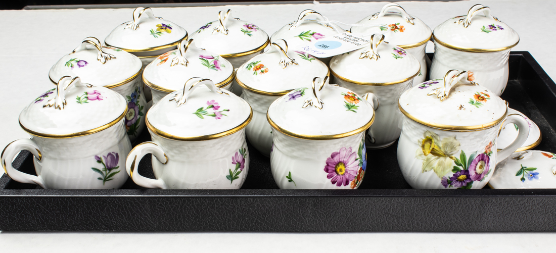(LOT OF 13) ROYAL COPENHAGEN