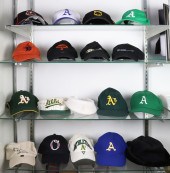 (LOT OF 13) THREE SHELVES OF B