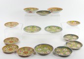 (LOT OF 14) CHINESE FAMILLE RO