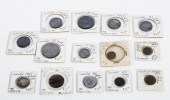 LOT OF 14 COUNTERFEIT COINS: I