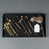 (LOT OF 14) JAPANESE HAIRPINS