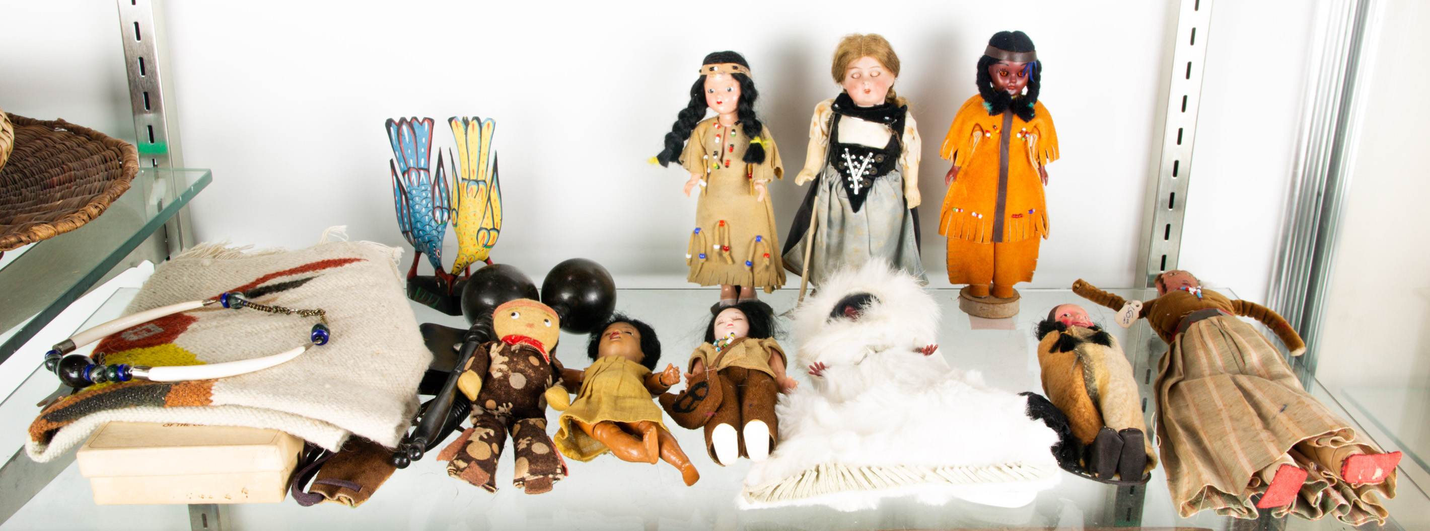 (LOT OF 14) NATIVE AMERICAN DOLLS