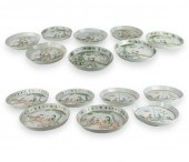 (LOT OF 15) CHINESE FAMILLE RO