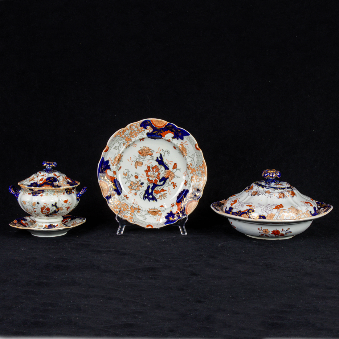 (LOT OF 15) MASON'S IRONSTONE
