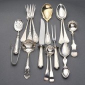 (LOT OF 15) SILVER SERVING UTE