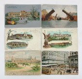 Lot of 150+ postcards from Mid