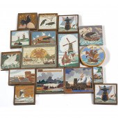 (LOT OF 16) DUTCH ART TILES (l