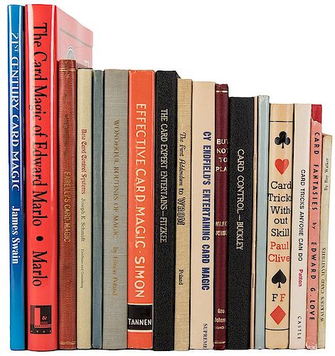 LOT OF 18 BOOKS ON CARD