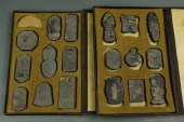 (LOT OF 18) CHINESE INK CAKES