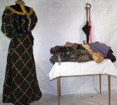LOT OF 1890S COLORFUL GOWNS, F