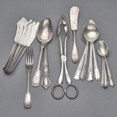 (LOT OF 19) MOSTLY PLATED FLAT