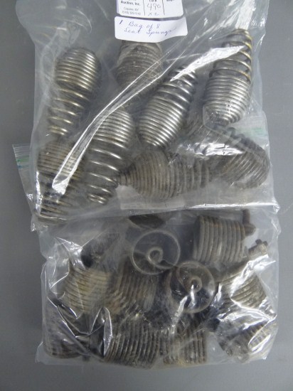 Lot of 19 old saddle springs.
